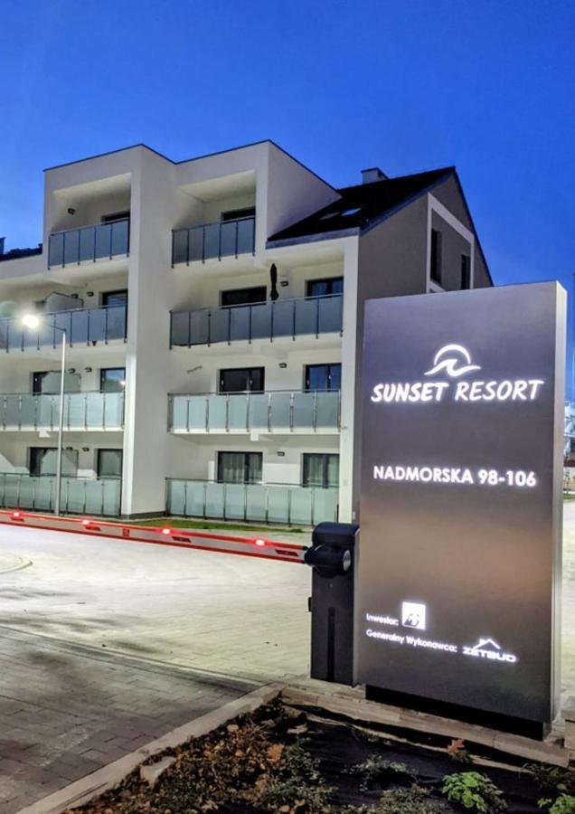 Apartament 104/29 Sunset Resort Grzybowo グジボボ エクステリア 写真